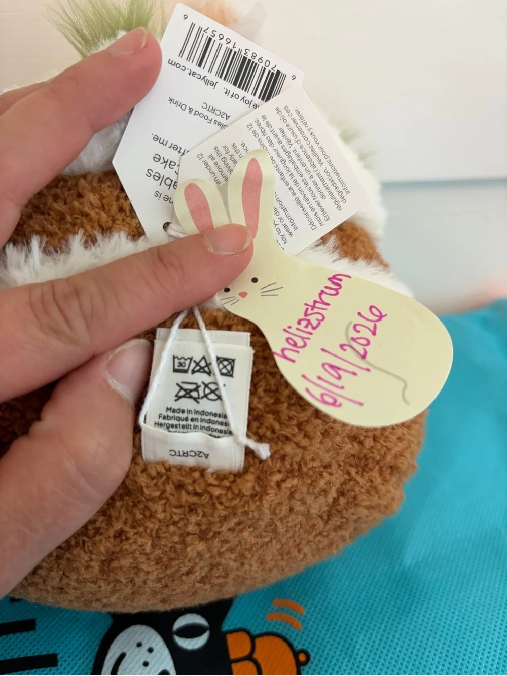 BNWT Jellycat Amusables Carrot Cake (OS)